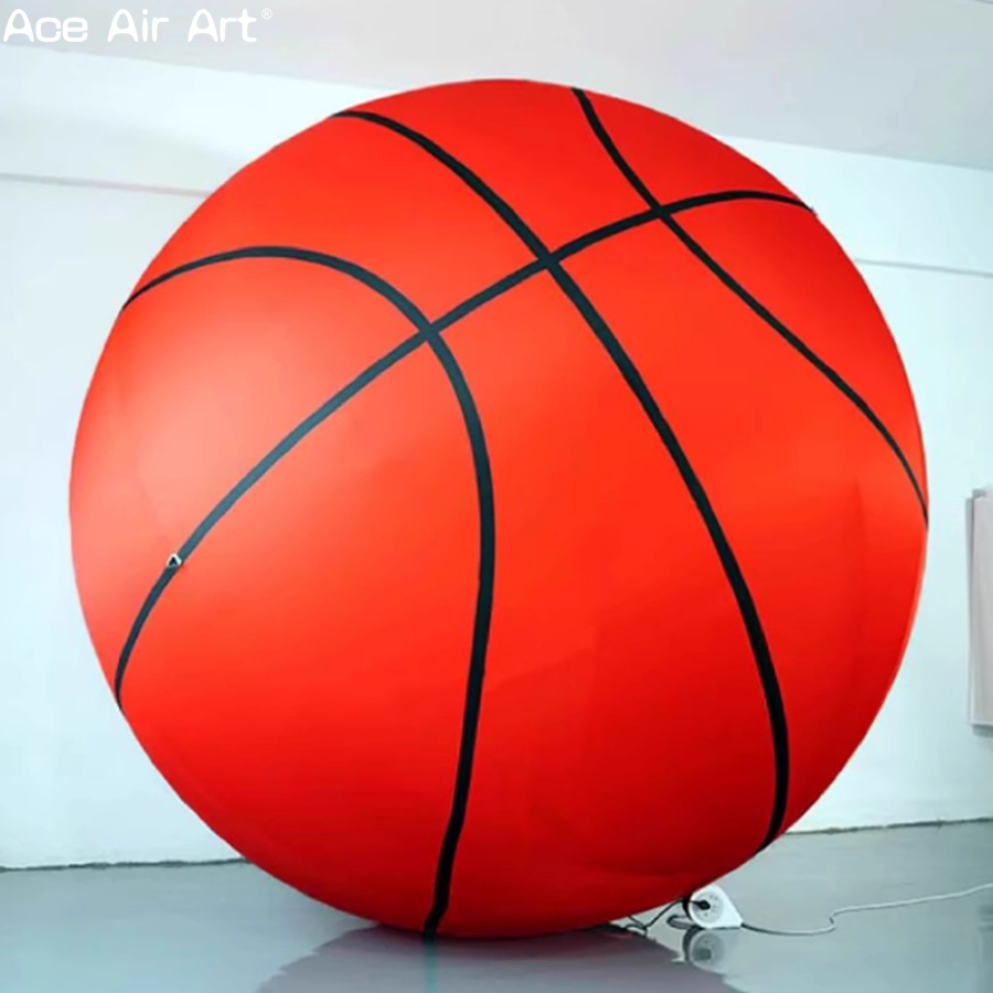Sports Equipment In Chinese - Гигантский надувной баскетбольный мяч диаметром 3
