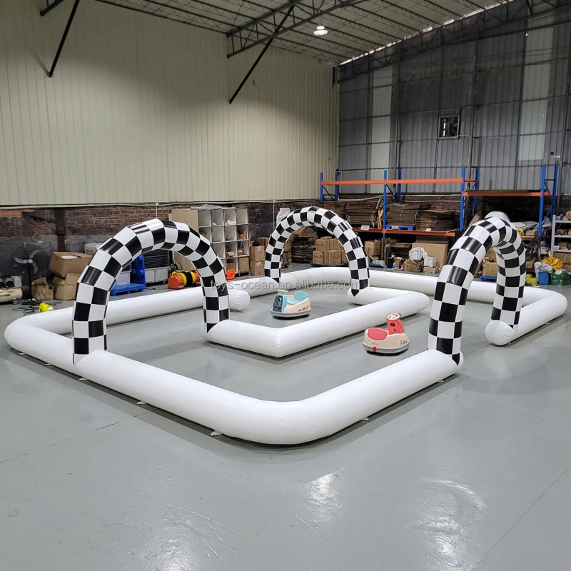 Надувная гоночная трасса из ПВ – обзор и цена Sports Equipment And Facilities