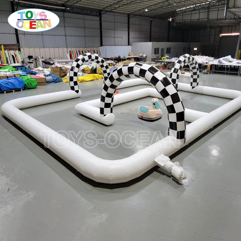 Надувная гоночная трасса из ПВ – обзор и цена Sports Equipment And Facilities